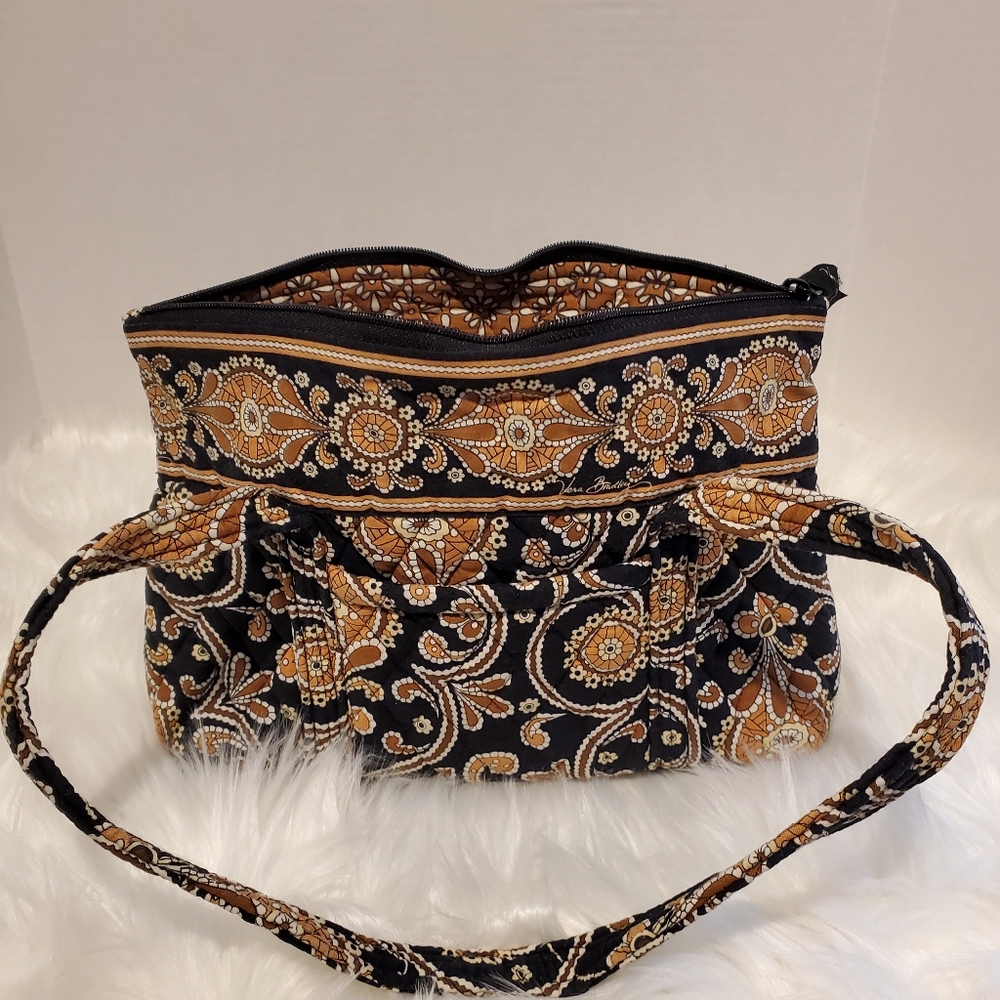 VERA BRADLEY Caffé Latte Shoulder Bag